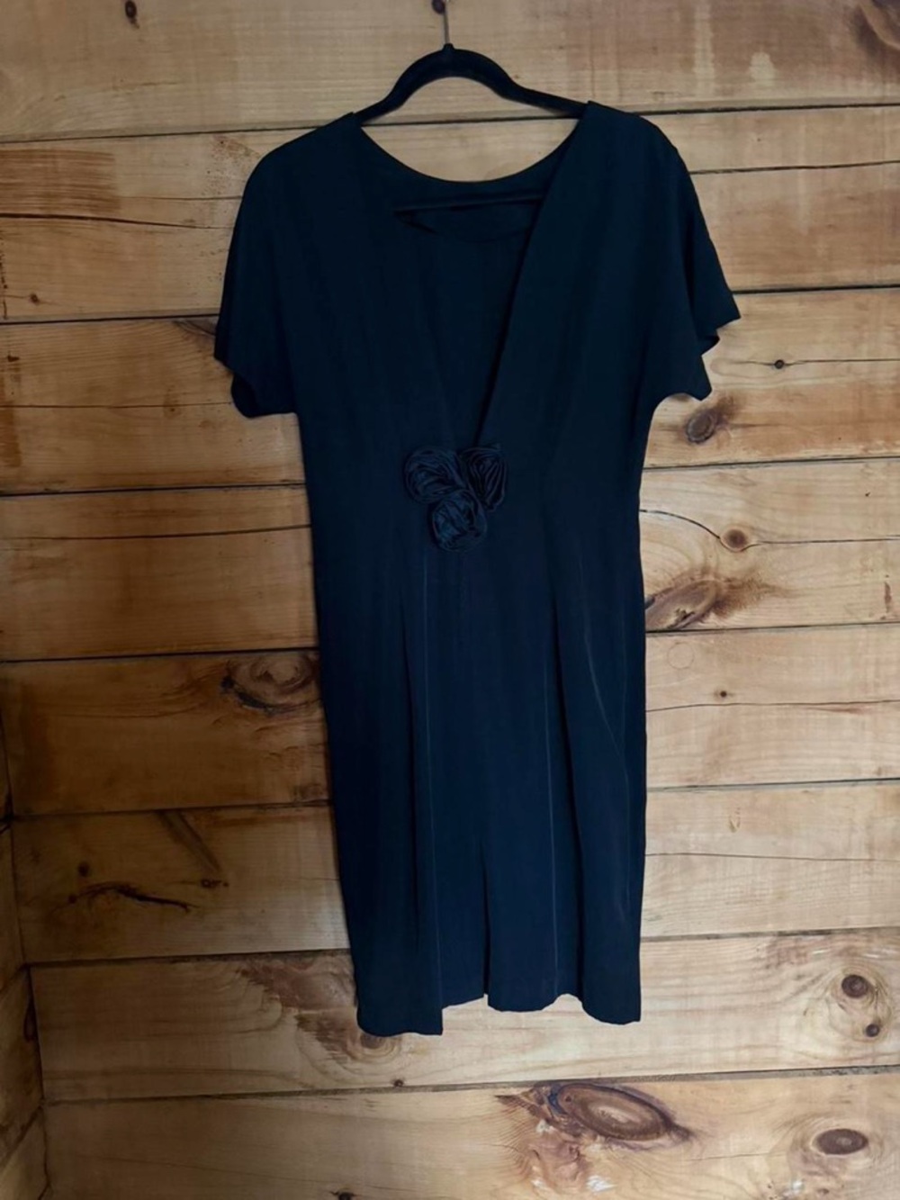 Vintage 90s Late Edition black dress